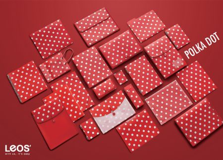 PP Printing Filing Stationery Polka Dot Series - Polka Dots Filing Stationery